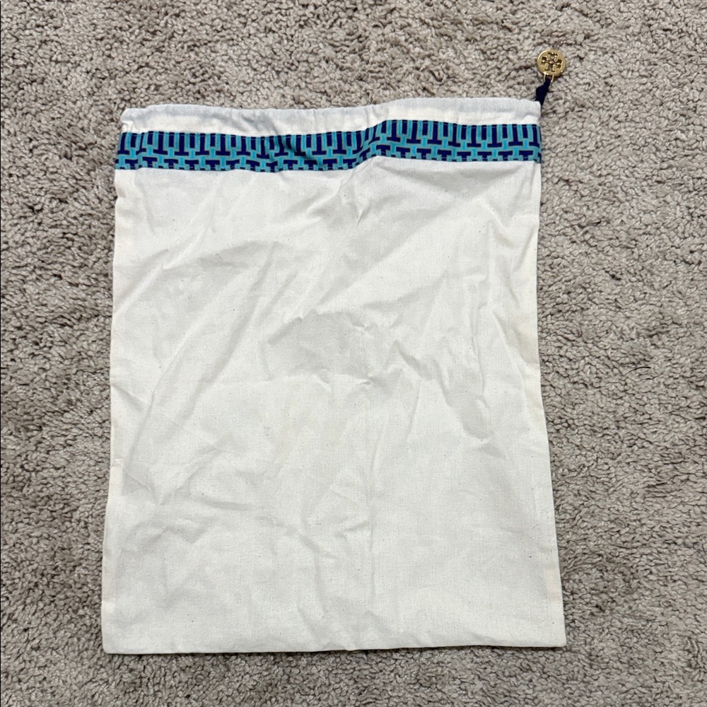 Tory Burch White and Blue dust bag